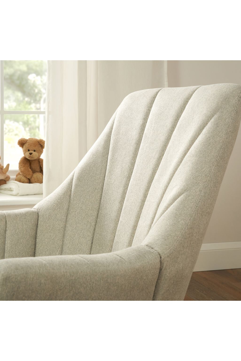 Set Scaun Balansoar & Taburet Tutti Bambini Jonah - pietriș