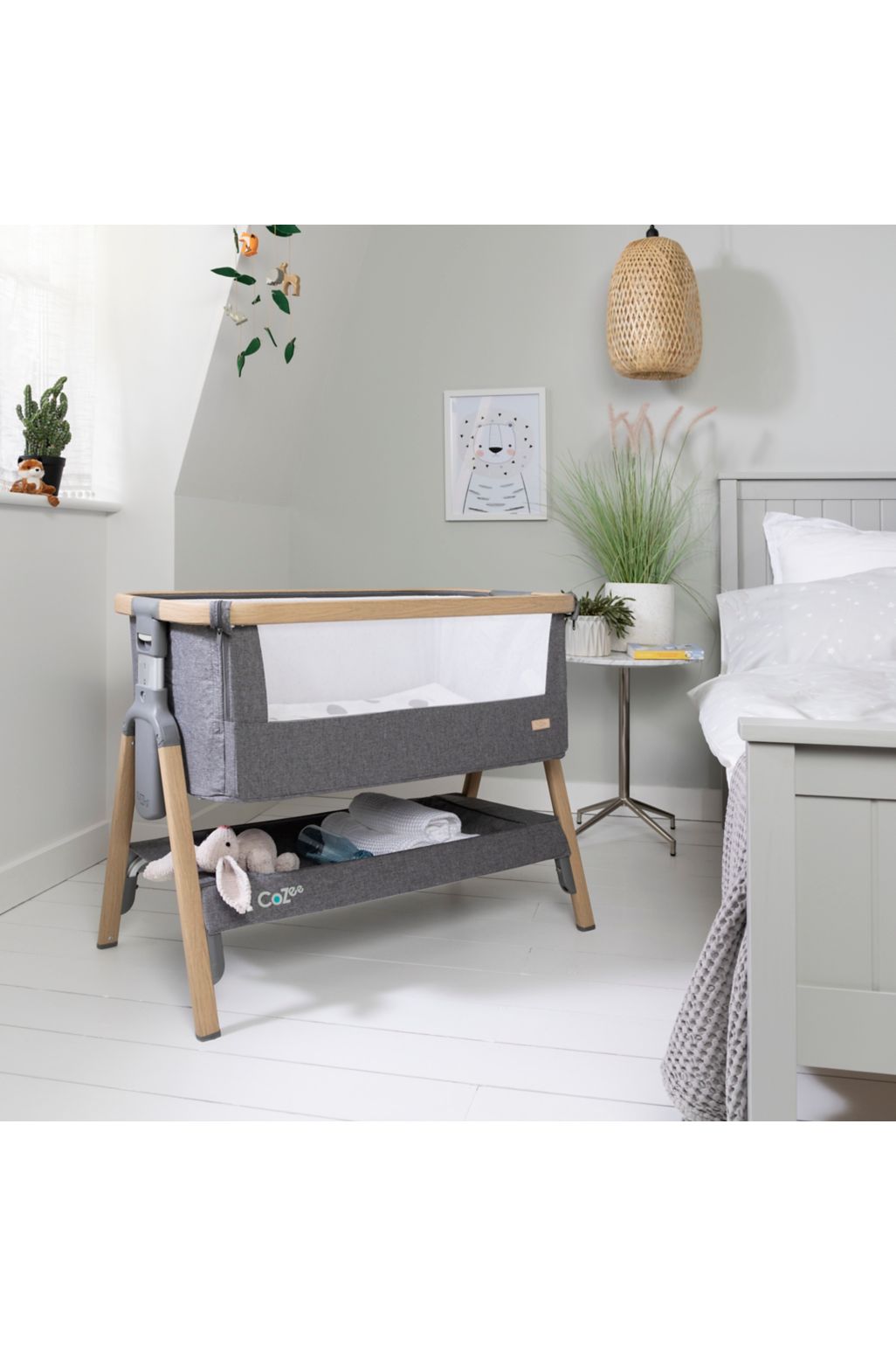 Tutti bambini cozee oak silver sales