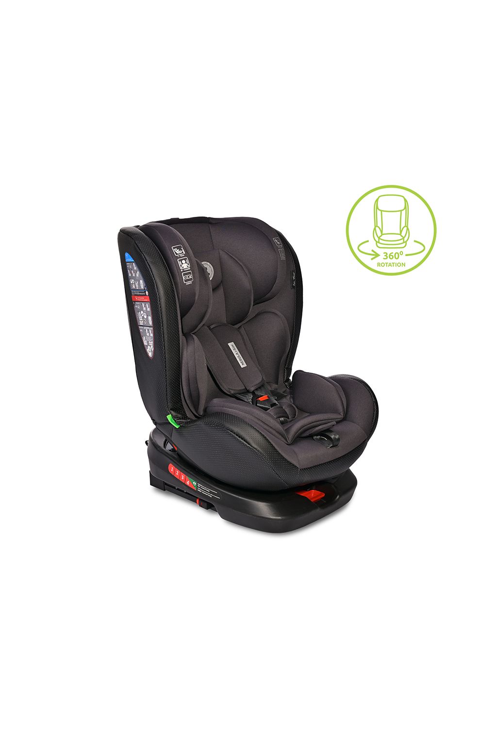 Lorelli Nebula i-Size ISOFIX 360 Car Seat 40-150cm - black