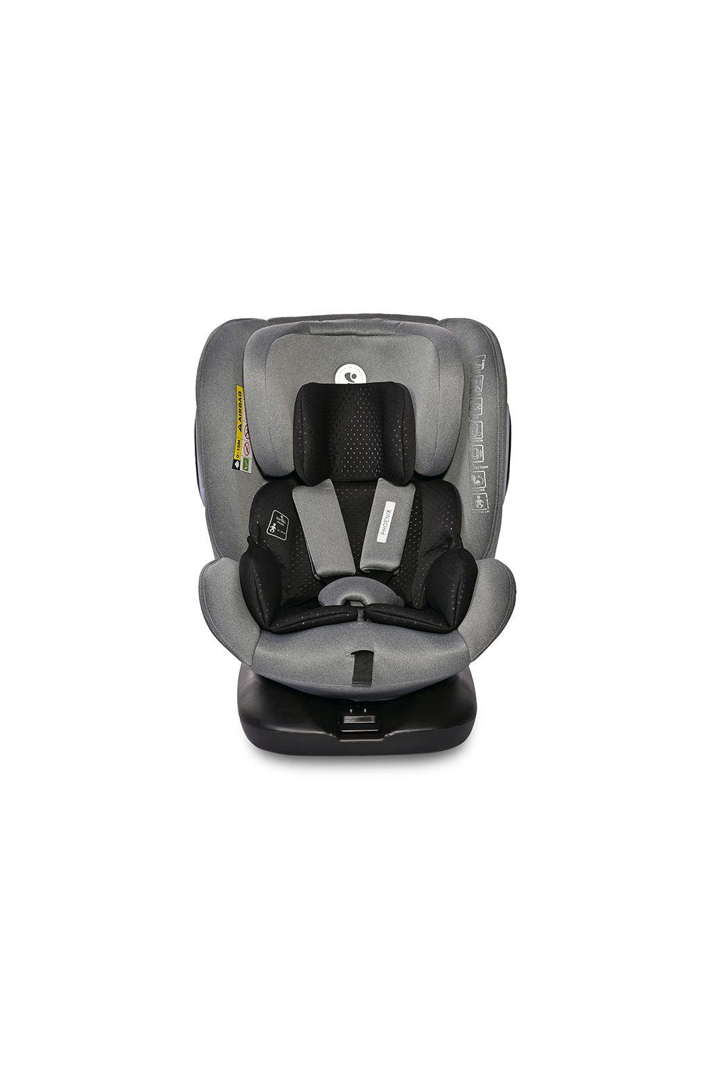 Lorelli Phoenix i-Size ISOFIX 360 Car Seat 40-150cm - grey jasper