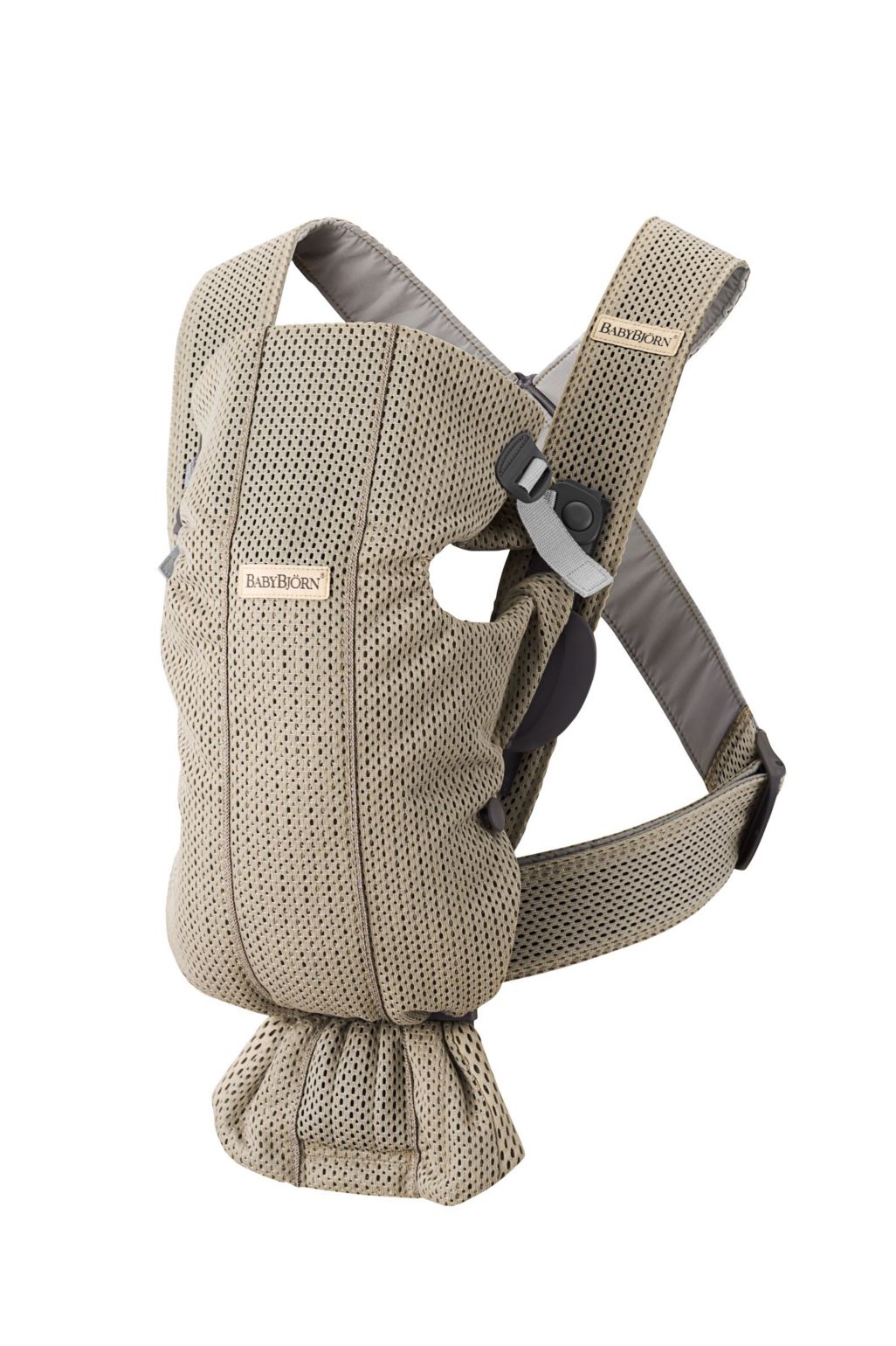 BabyBjörn Mini Baby Carrier - woven/vintage indigo