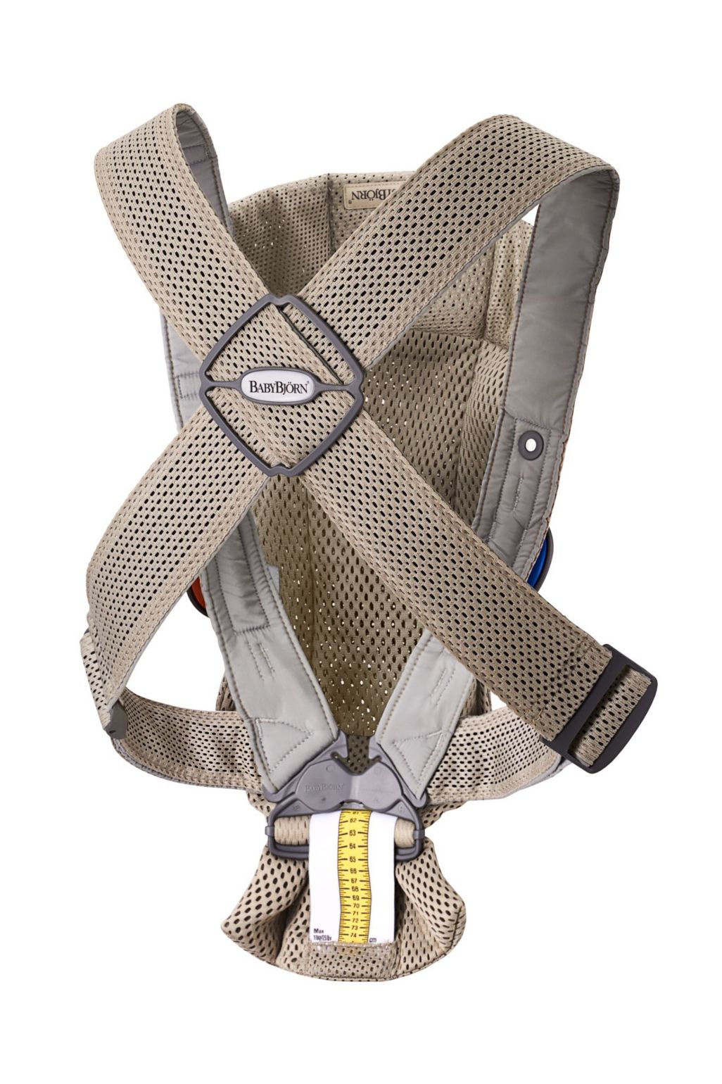 BabyBjörn Mini Baby Carrier - woven/vintage indigo