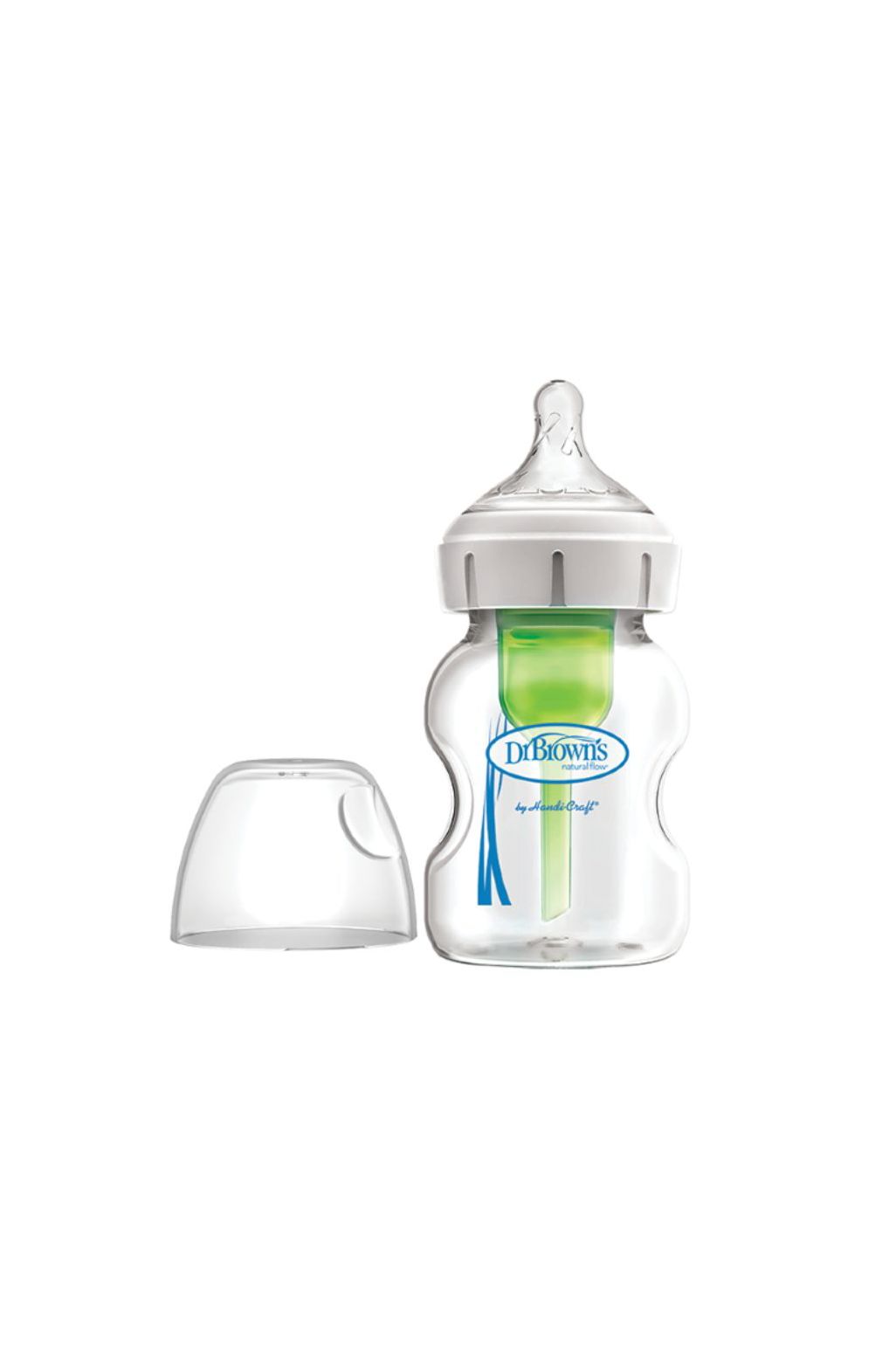 Sticla pentru bebeluși Dr. Brown's Options+ din sticlă 150ml