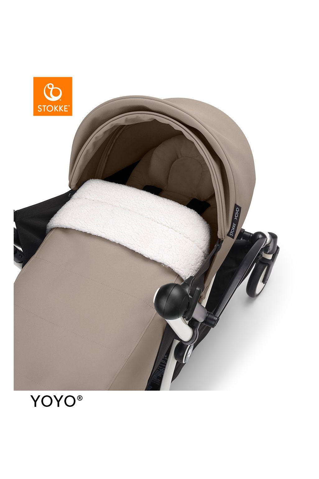 Stokke® YOYO® 0+ Newborn Pack - taupe - stroller seats