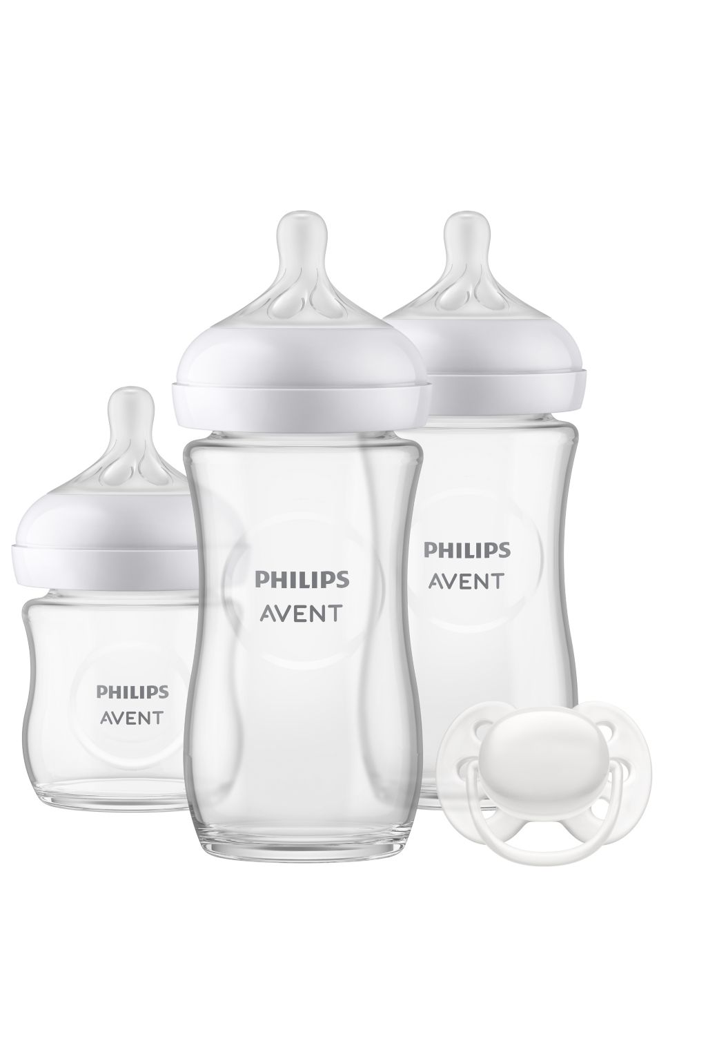 Philips Avent Natural Response Set Cadou pentru Nou-Născuți din Sticlă