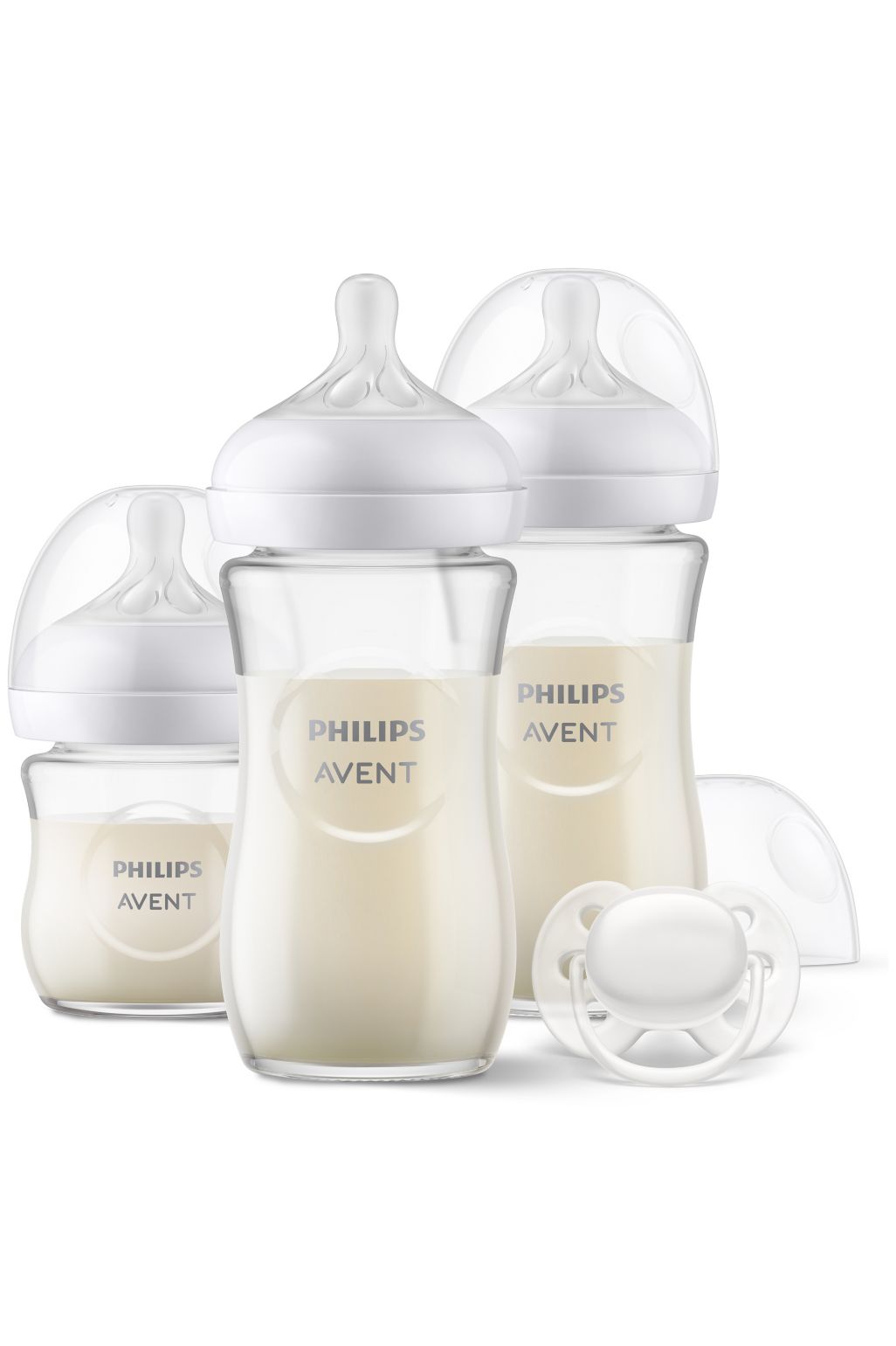 Philips Avent Natural Response Set Cadou pentru Nou-Născuți din Sticlă
