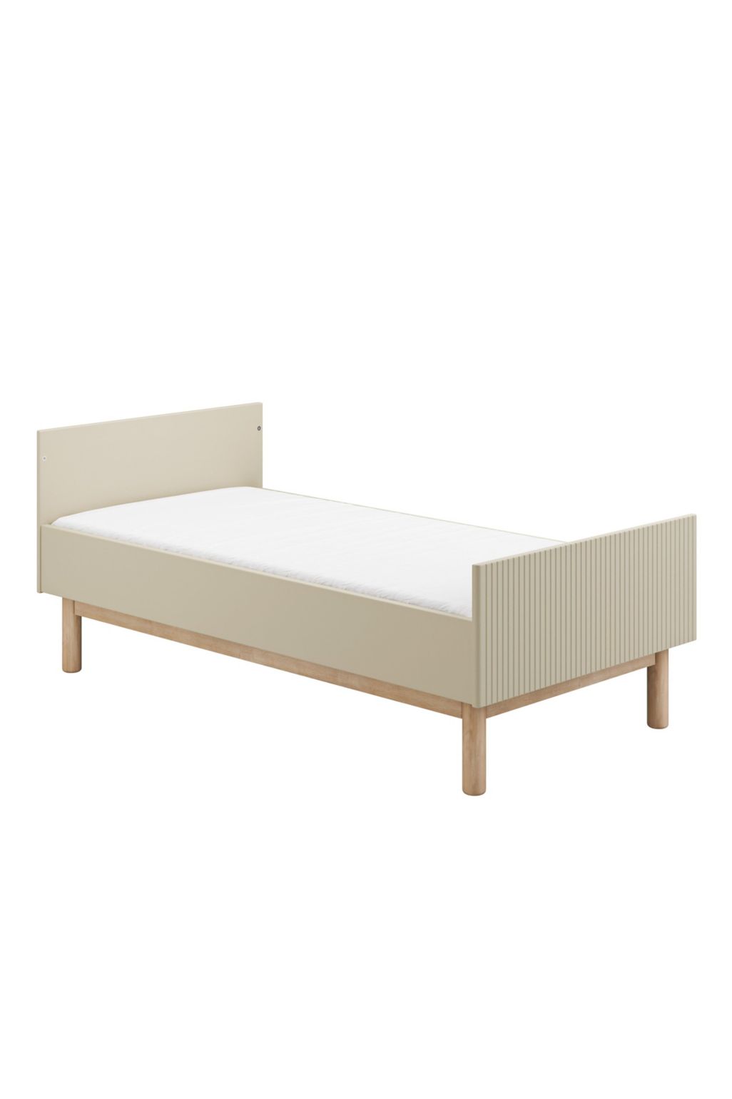 Pat de Copii Pinio Miloo 70x140 cm - champagne