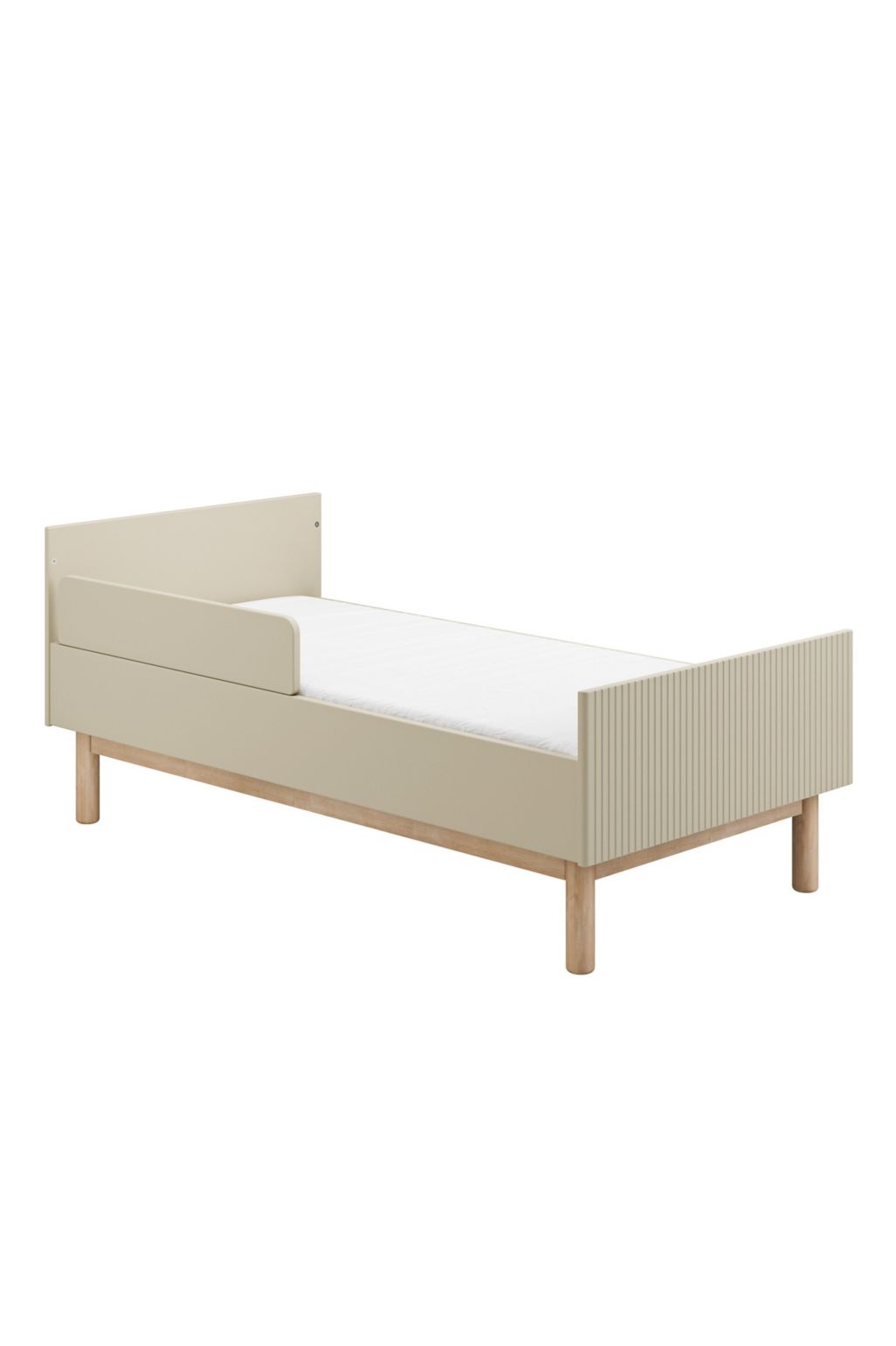 Pat de Copii Pinio Miloo 70x140 cm - champagne