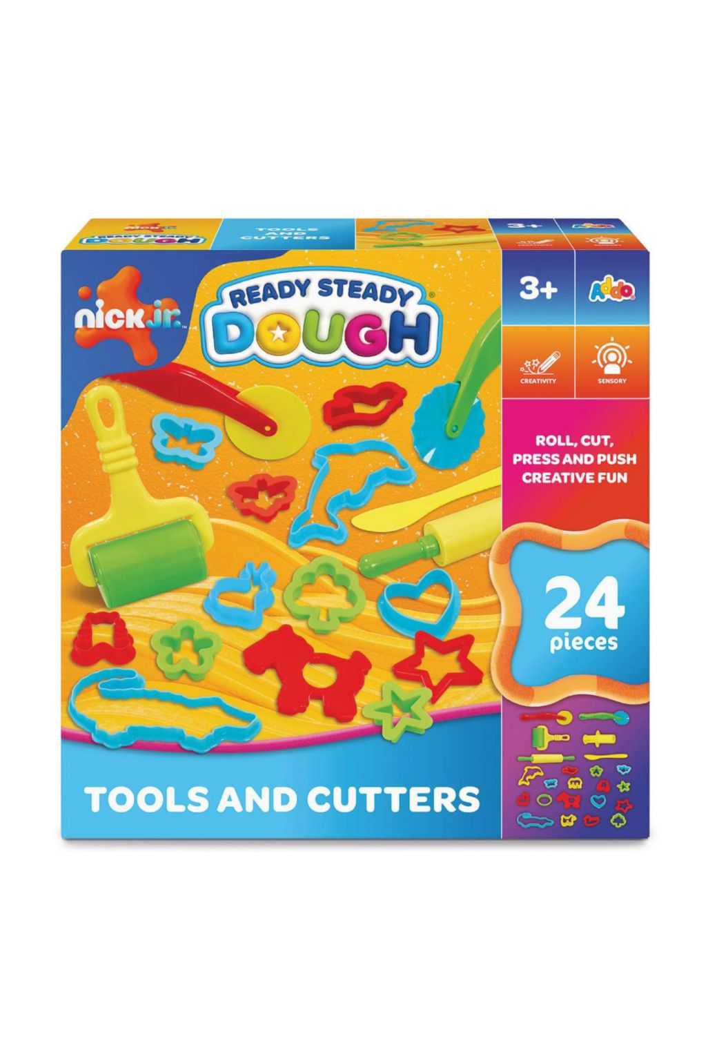 Addo Nick Jr. Ready Steady Dough Tools and Cutters Playset