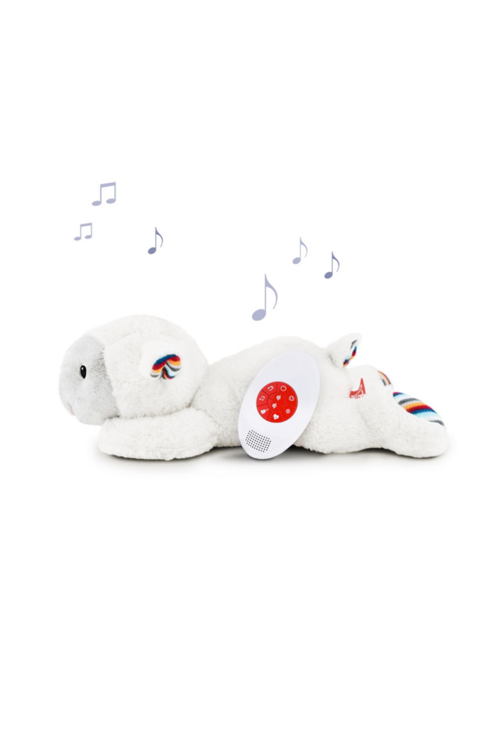 ZAZU Liz the Lamb Soft Toy Comforter with eartbeat Sound toys for cot