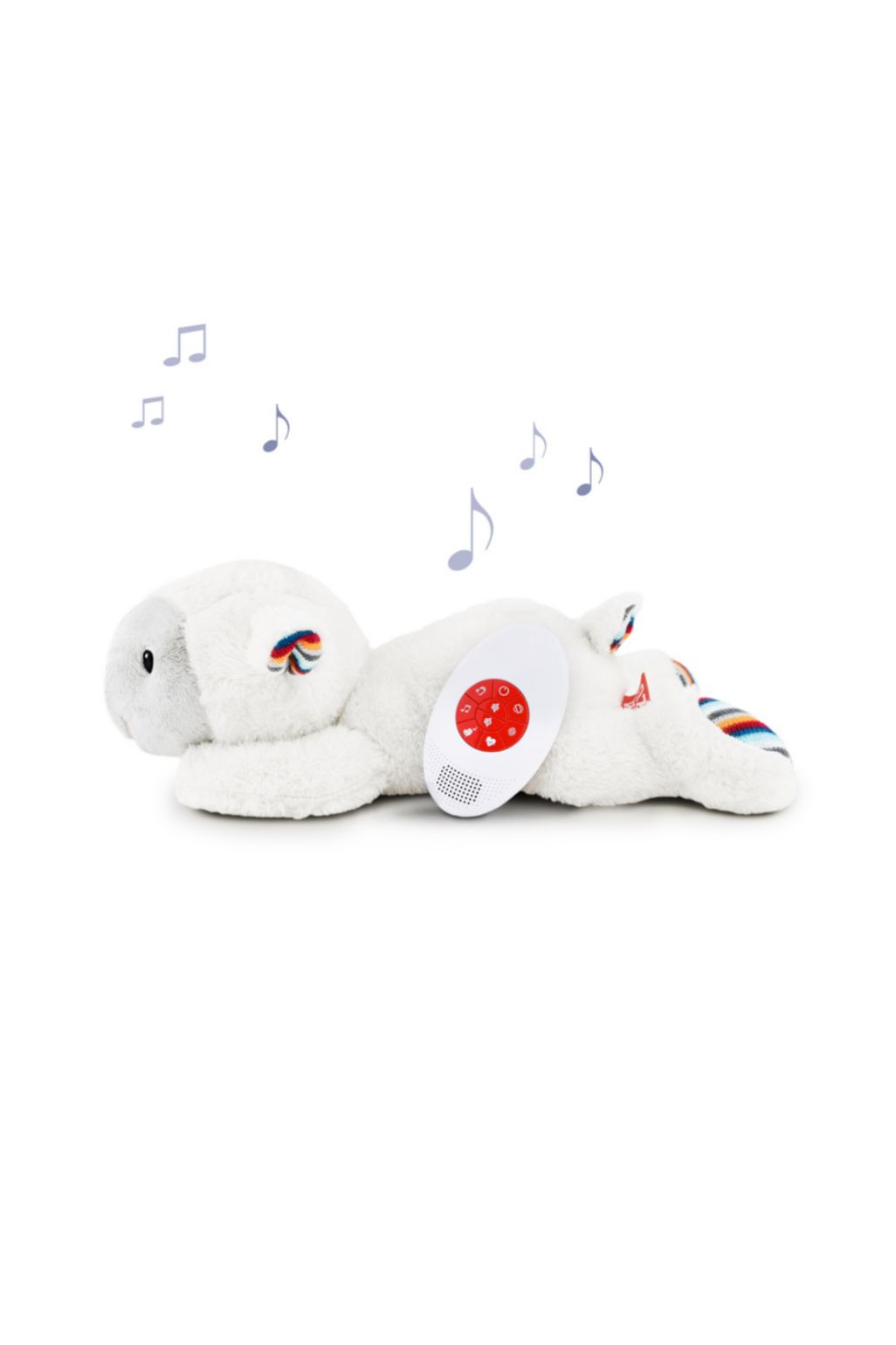 ZAZU Liz the Lamb Soft Toy Comforter with eartbeat Sound toys for cot