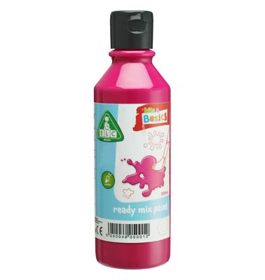 ELC Pink Ready Mix Paint 284ml   drawing & painting   Mothercare