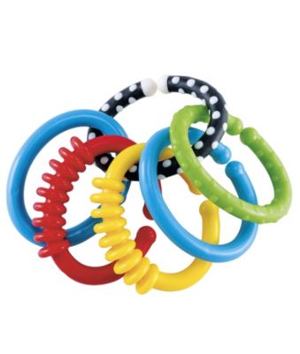 Sensory Linky Loops | baby rattles & teethers | Mothercare