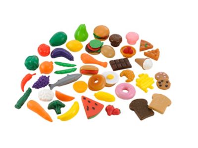 elc wooden play food