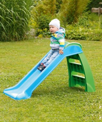 little tikes slide green and blue