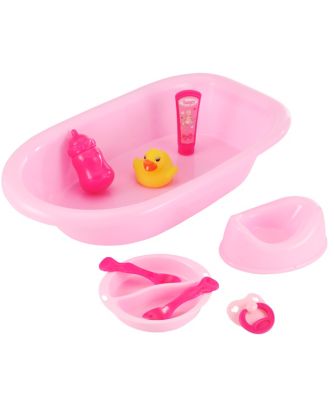 NEW ELC BOYS and Girls Cupcake Dolly Bath Set Toy From 3 years - £7.50 ...