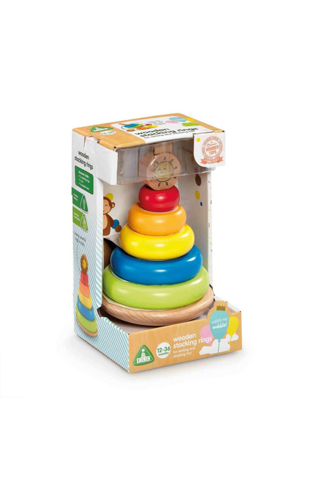 ELC inele de stivuit din lemn