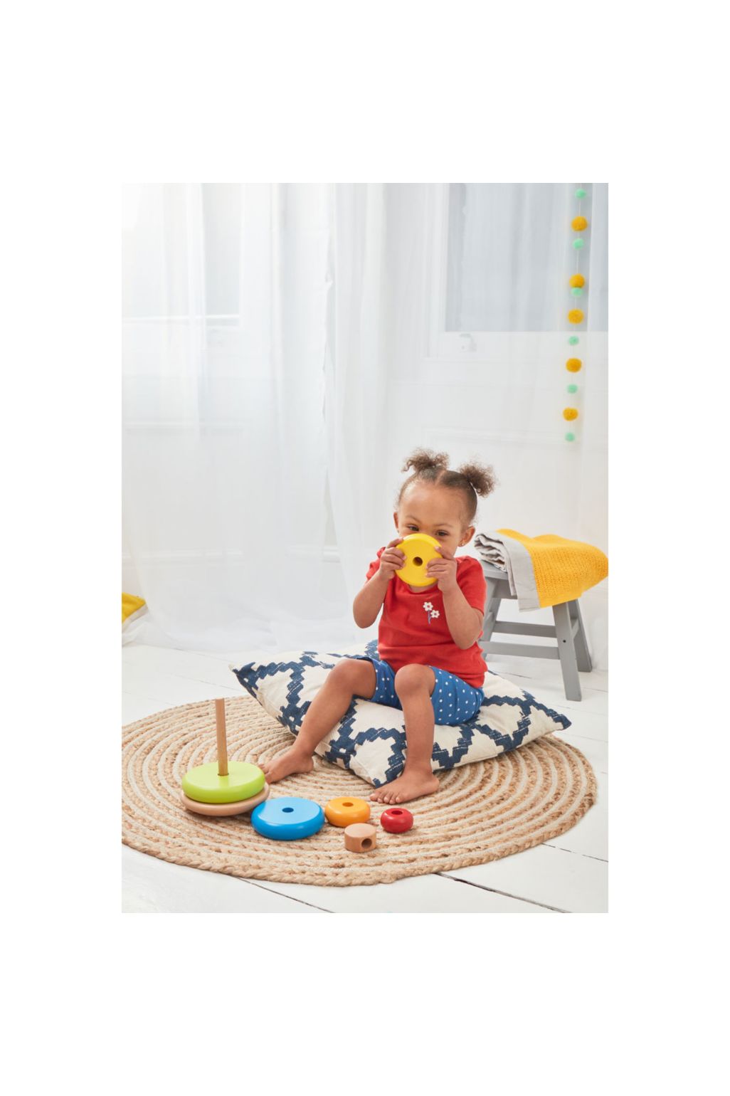 ELC inele de stivuit din lemn