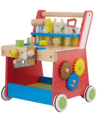 elc wooden activity kitchen walker