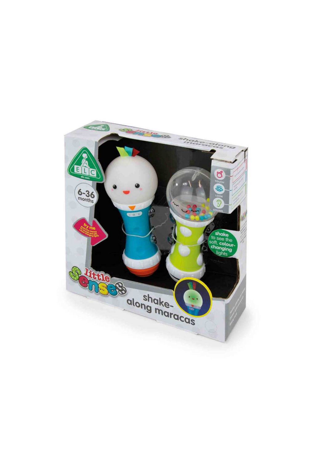 ELC little senses baby maracas
