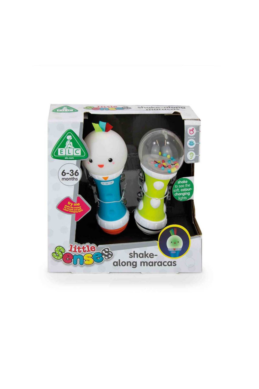 ELC little senses baby maracas