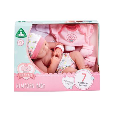 Early Learning Centre Cupcake Newborn Baby Girl Doll