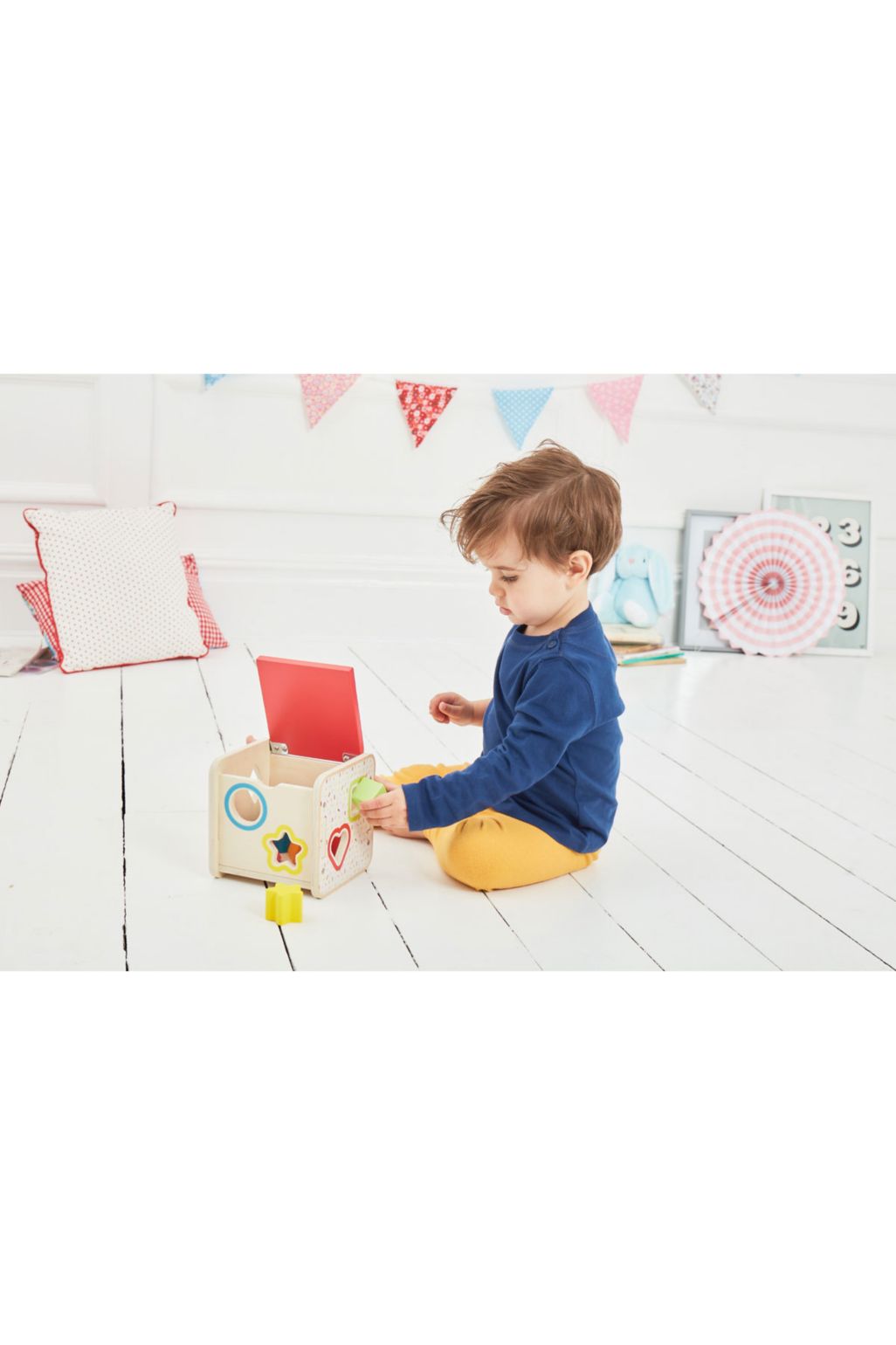 ELC, jucărie de sortare forme din lemn