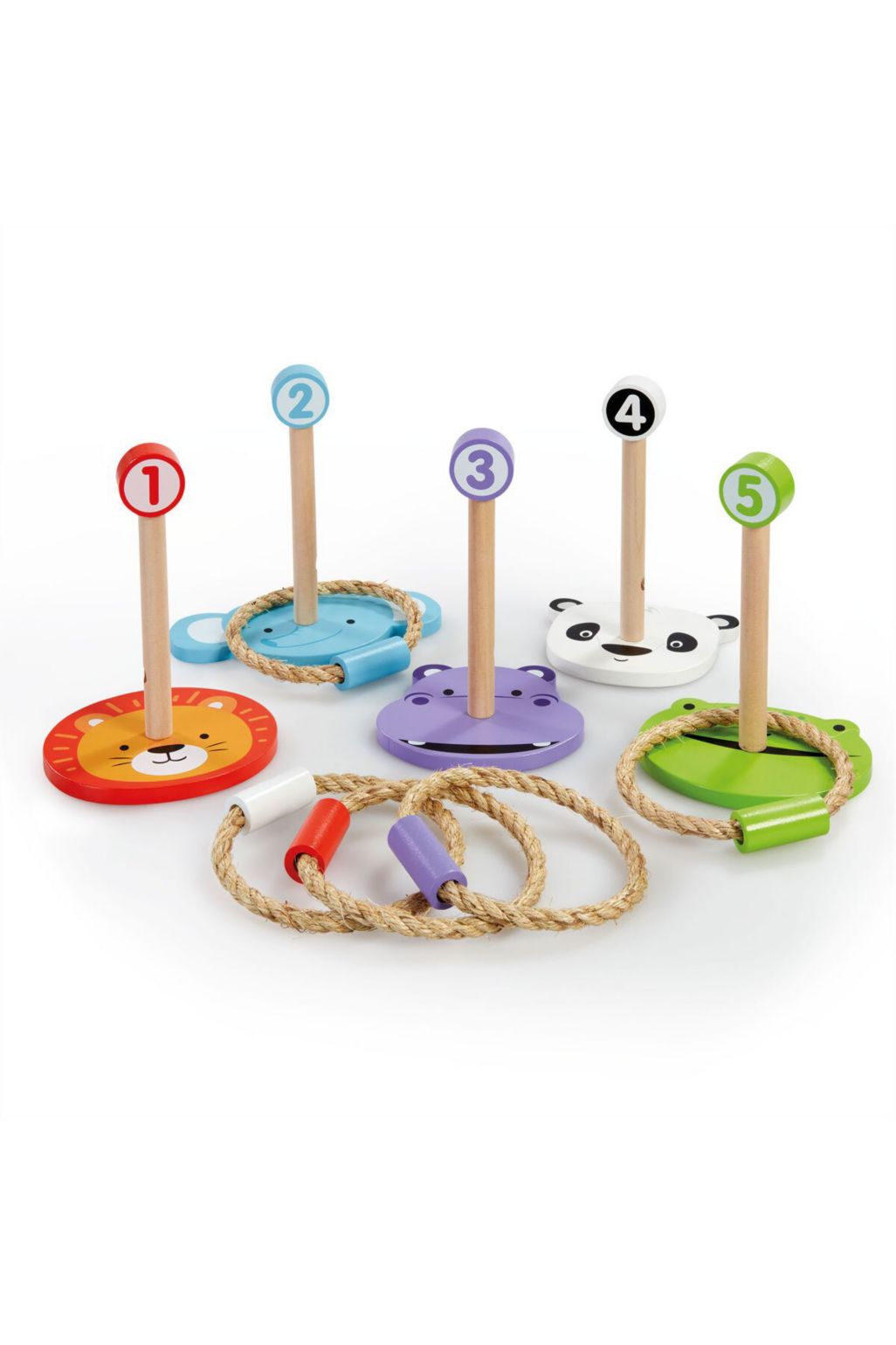 ELC Wooden Ring Throw Set - sports