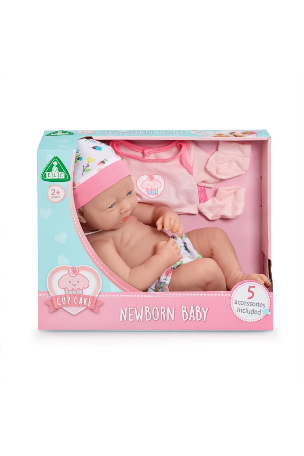 ELC Cupcake Newborn Baby Daisy Doll