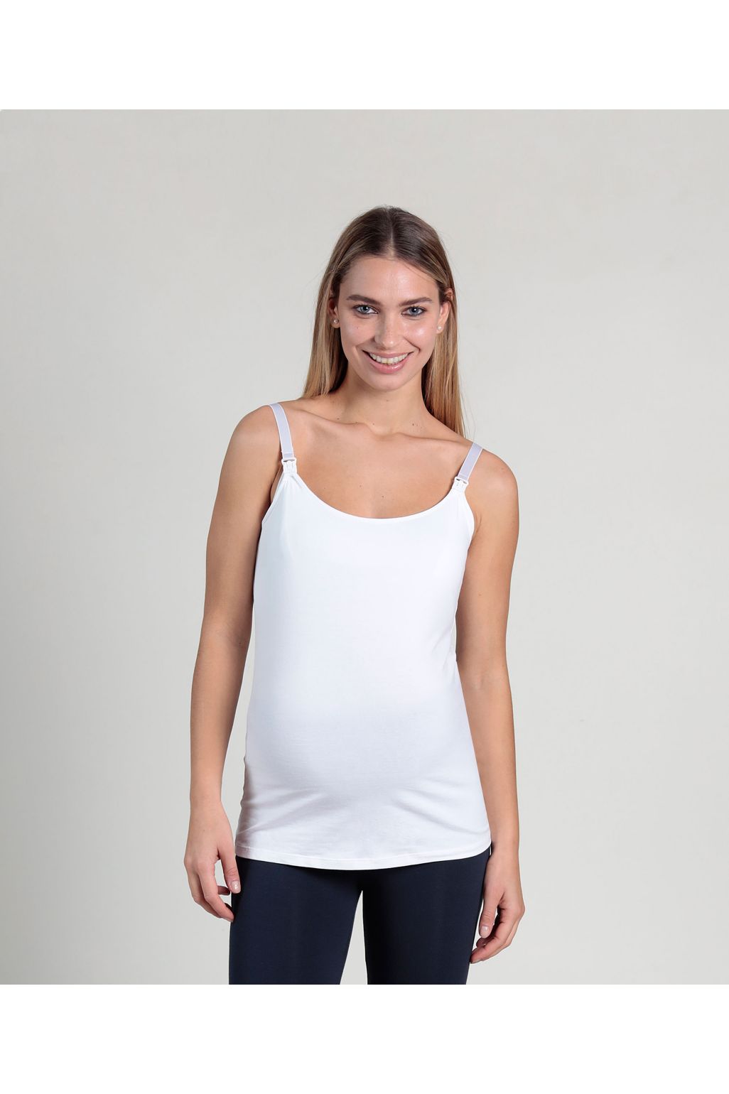 Oh Ma! Tricou alb esențial pentru alăptare