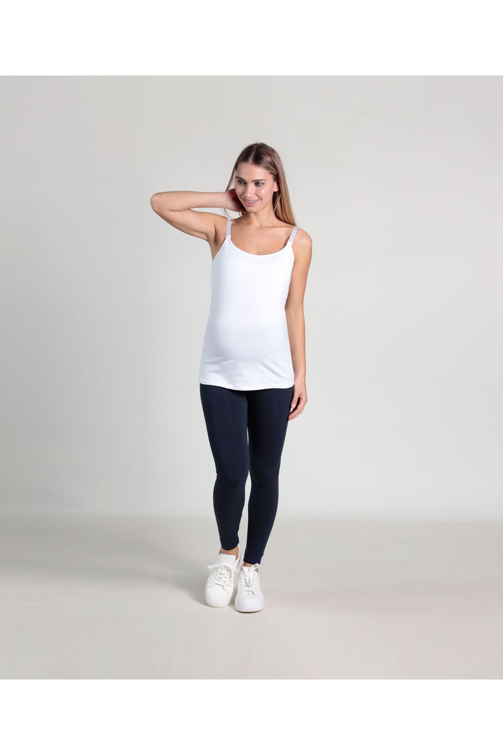 Oh Ma! Tricou alb esențial pentru alăptare