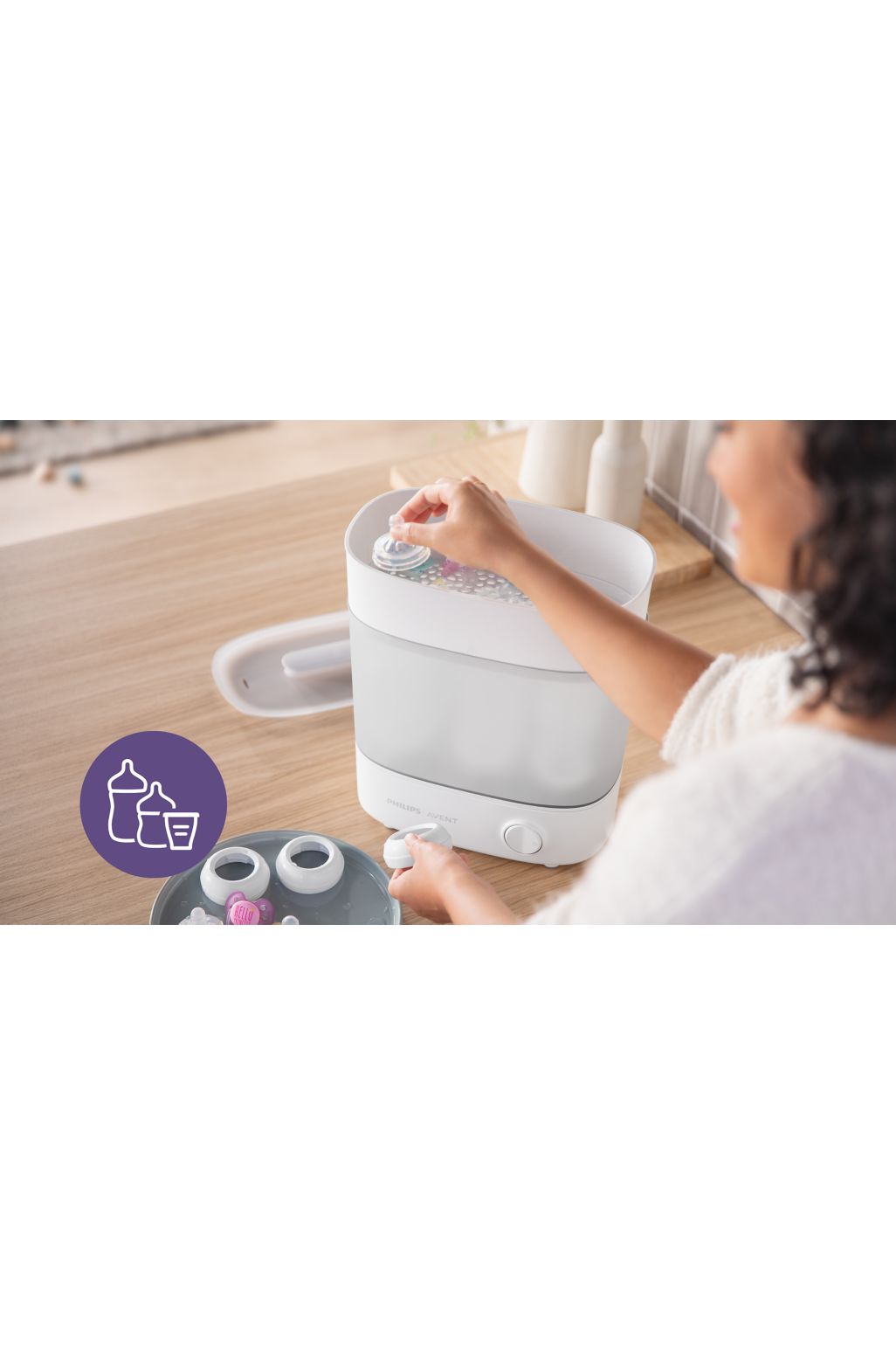 Sterilizator Philips Avent pentru biberoane