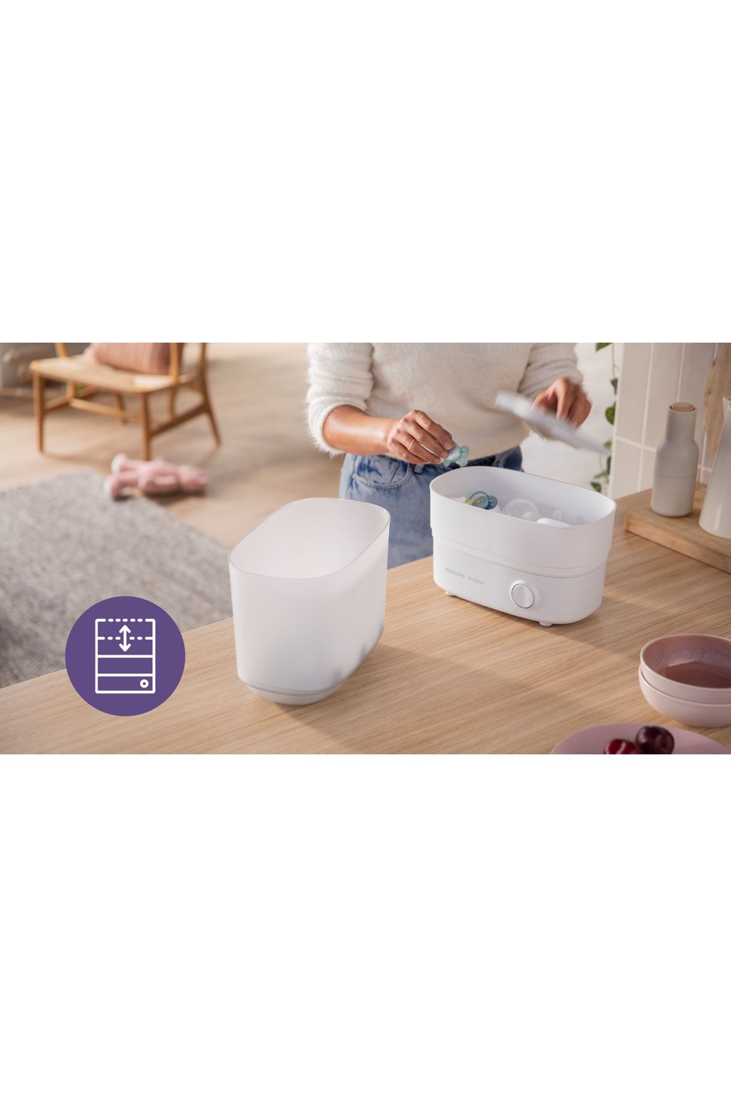 Sterilizator Philips Avent pentru biberoane