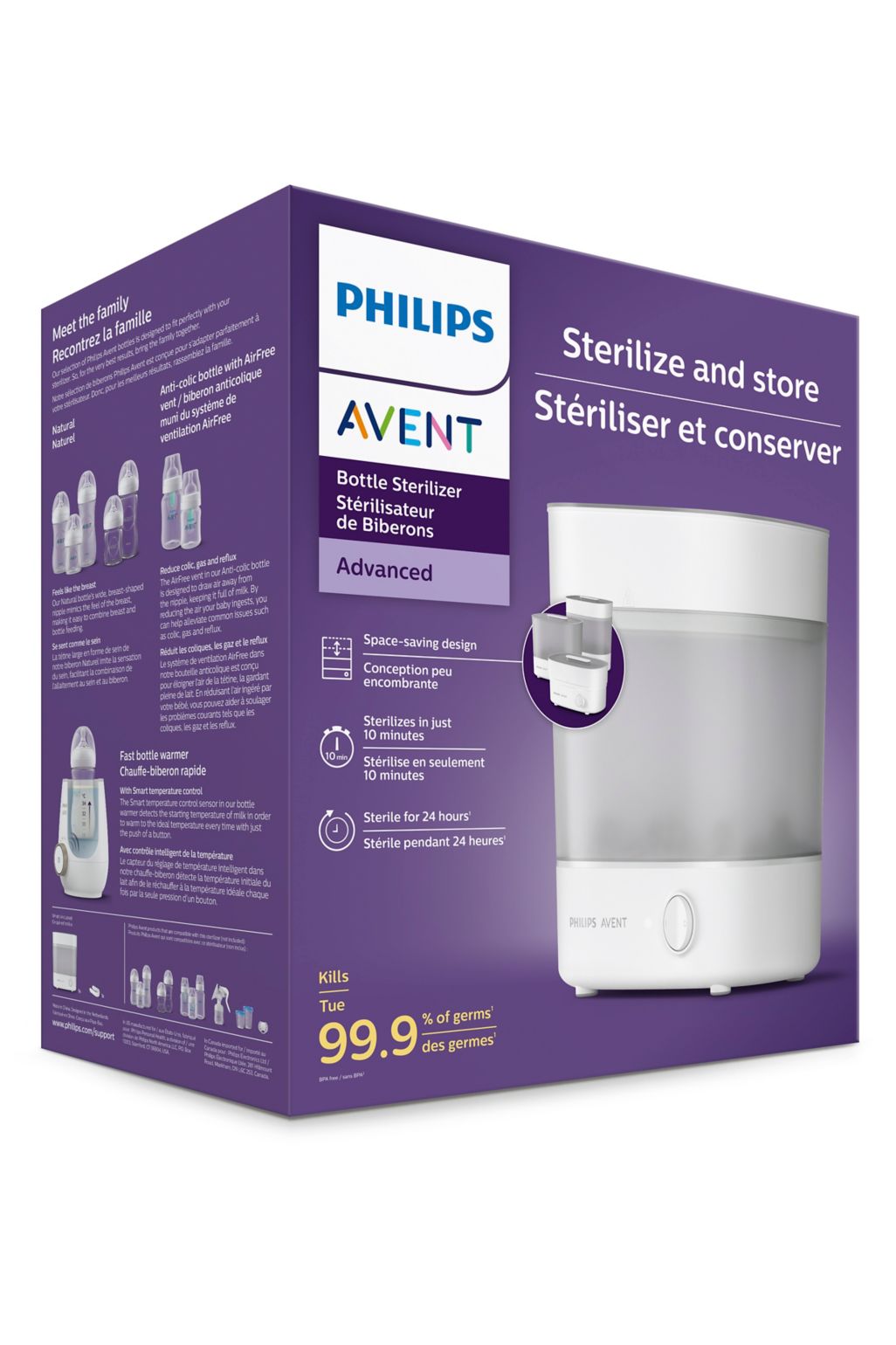 Sterilizator Philips Avent pentru biberoane