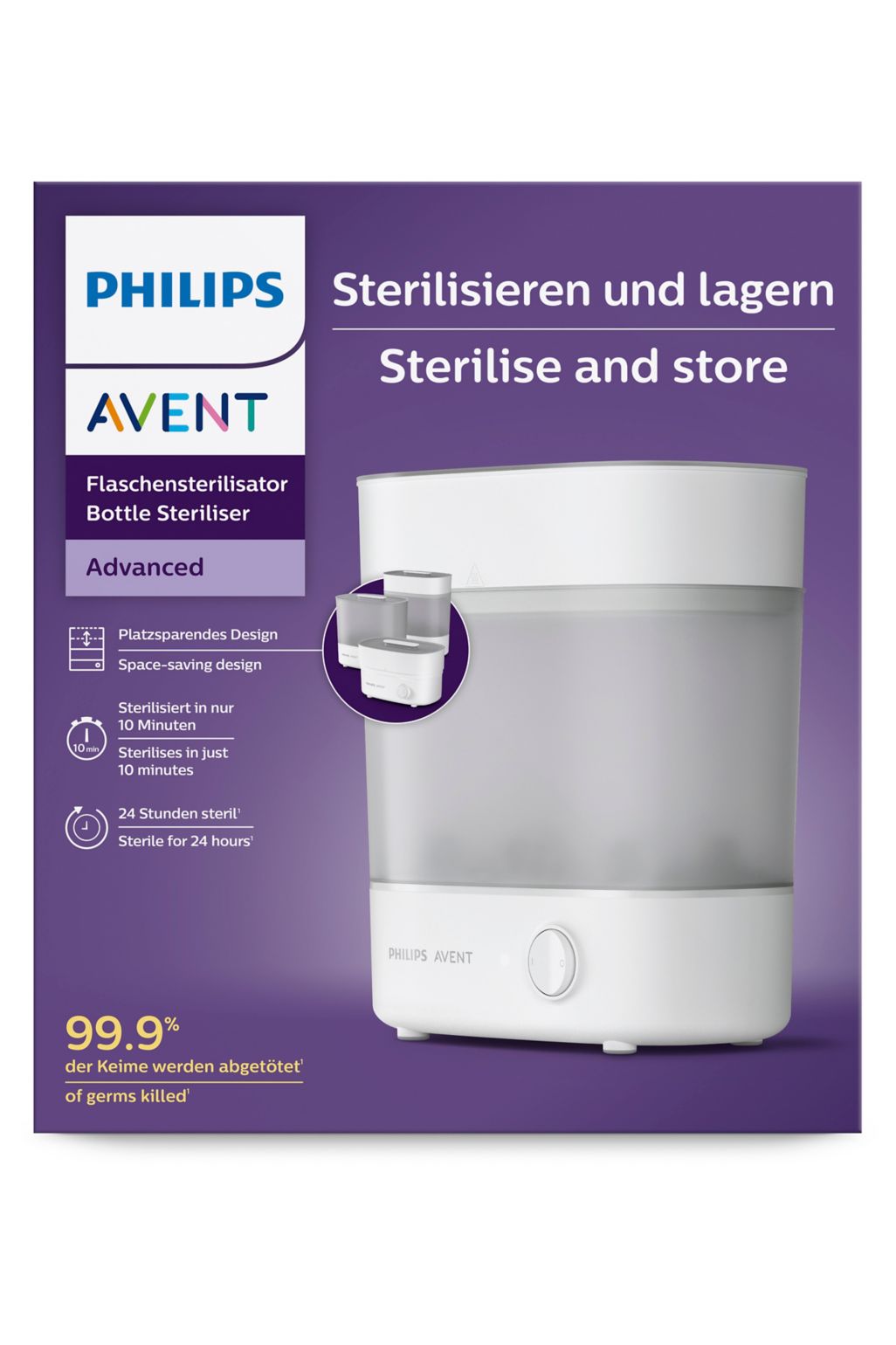 Sterilizator Philips Avent pentru biberoane