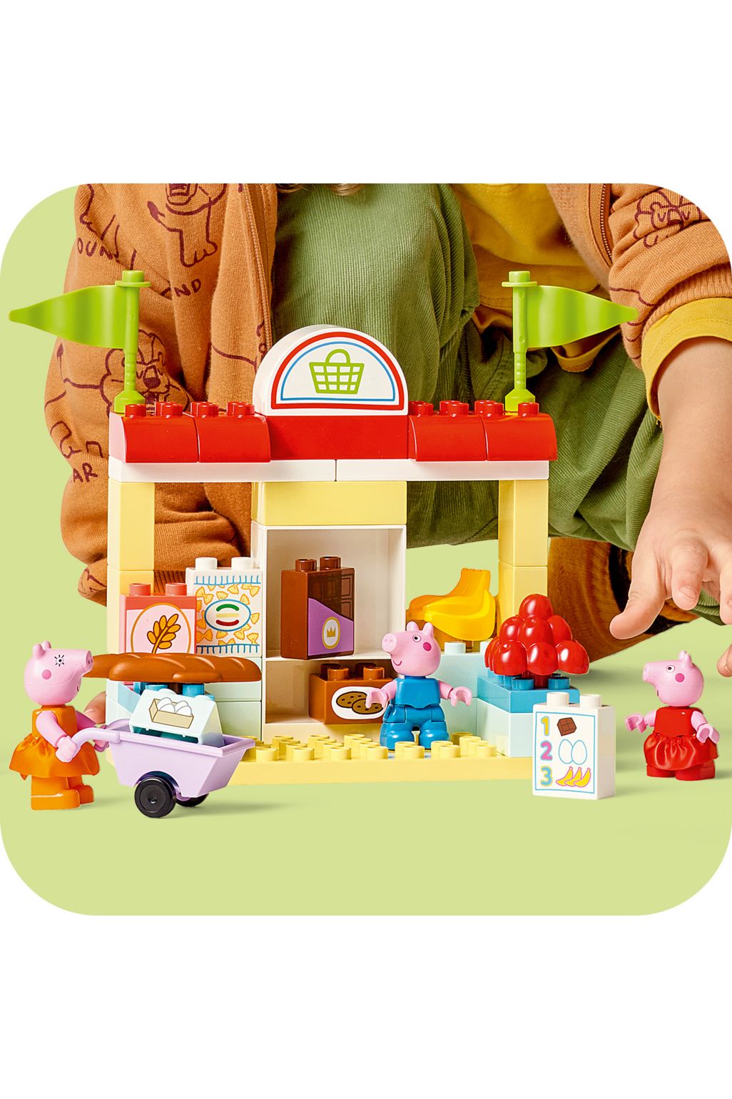 LEGO DUPLO Peppa Pig Supermarket bricks