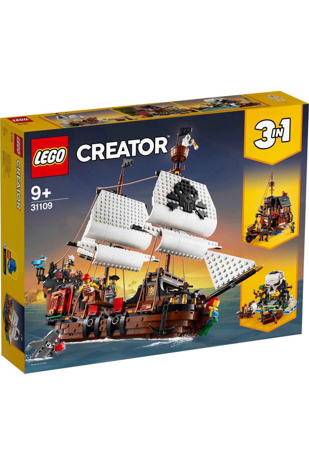 Lego 3 in 1 pirate ship sale