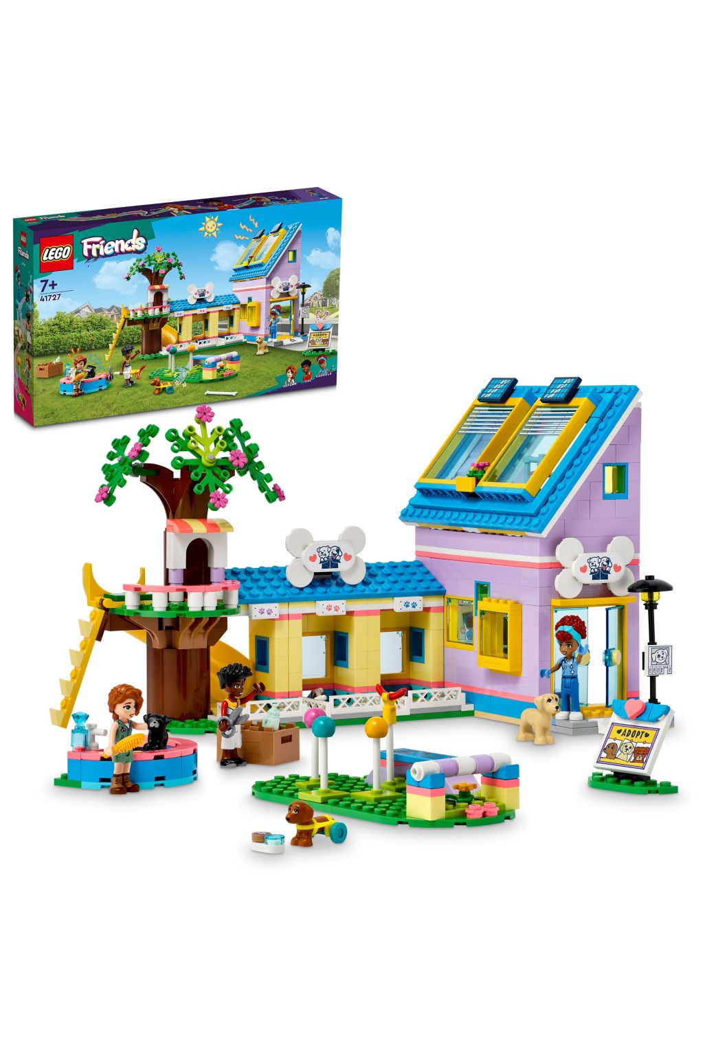 LEGO Friends Dog Rescue Center bricks