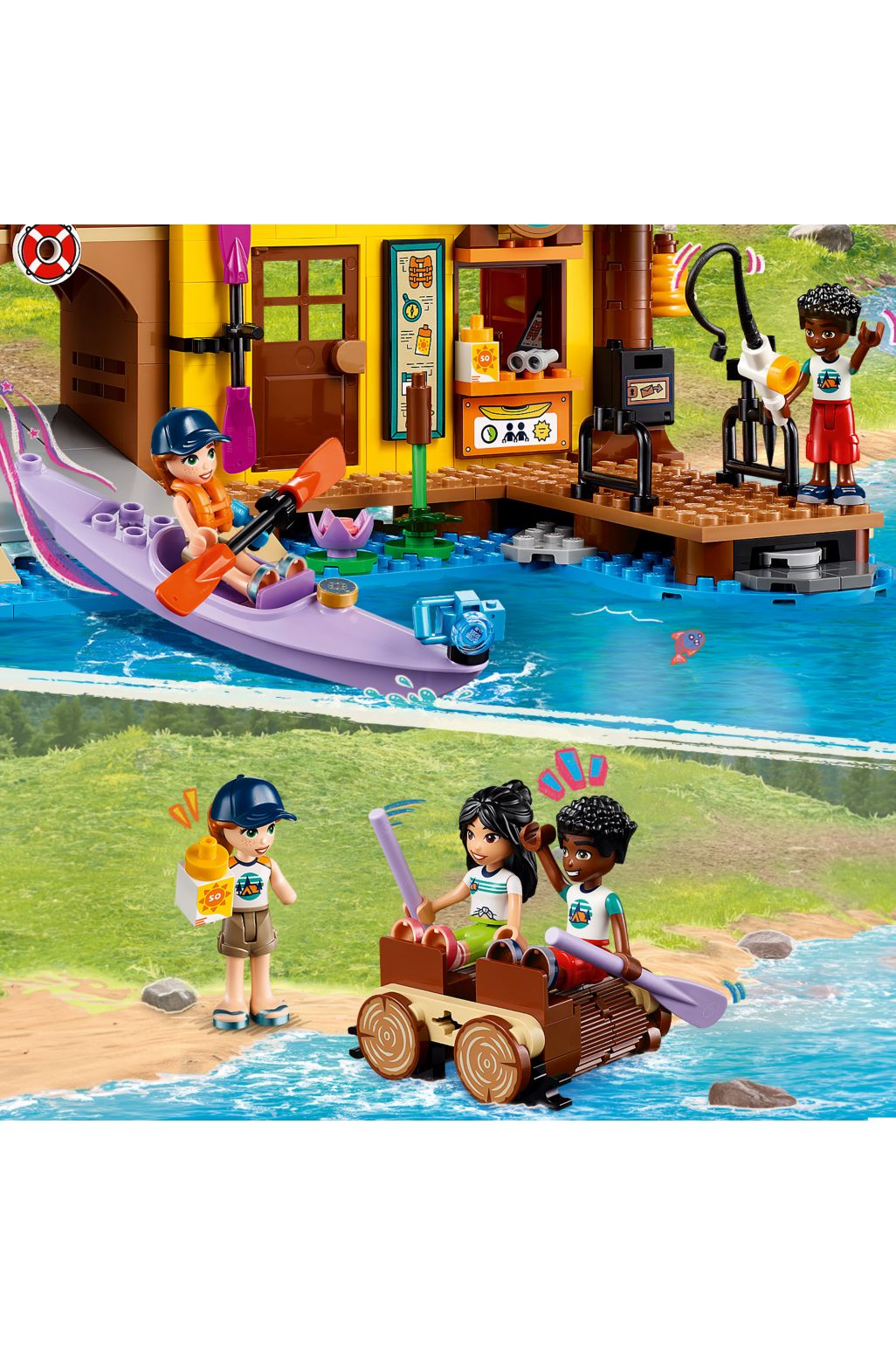 LEGO® Friends Adventure Camp Water Sports - bricks