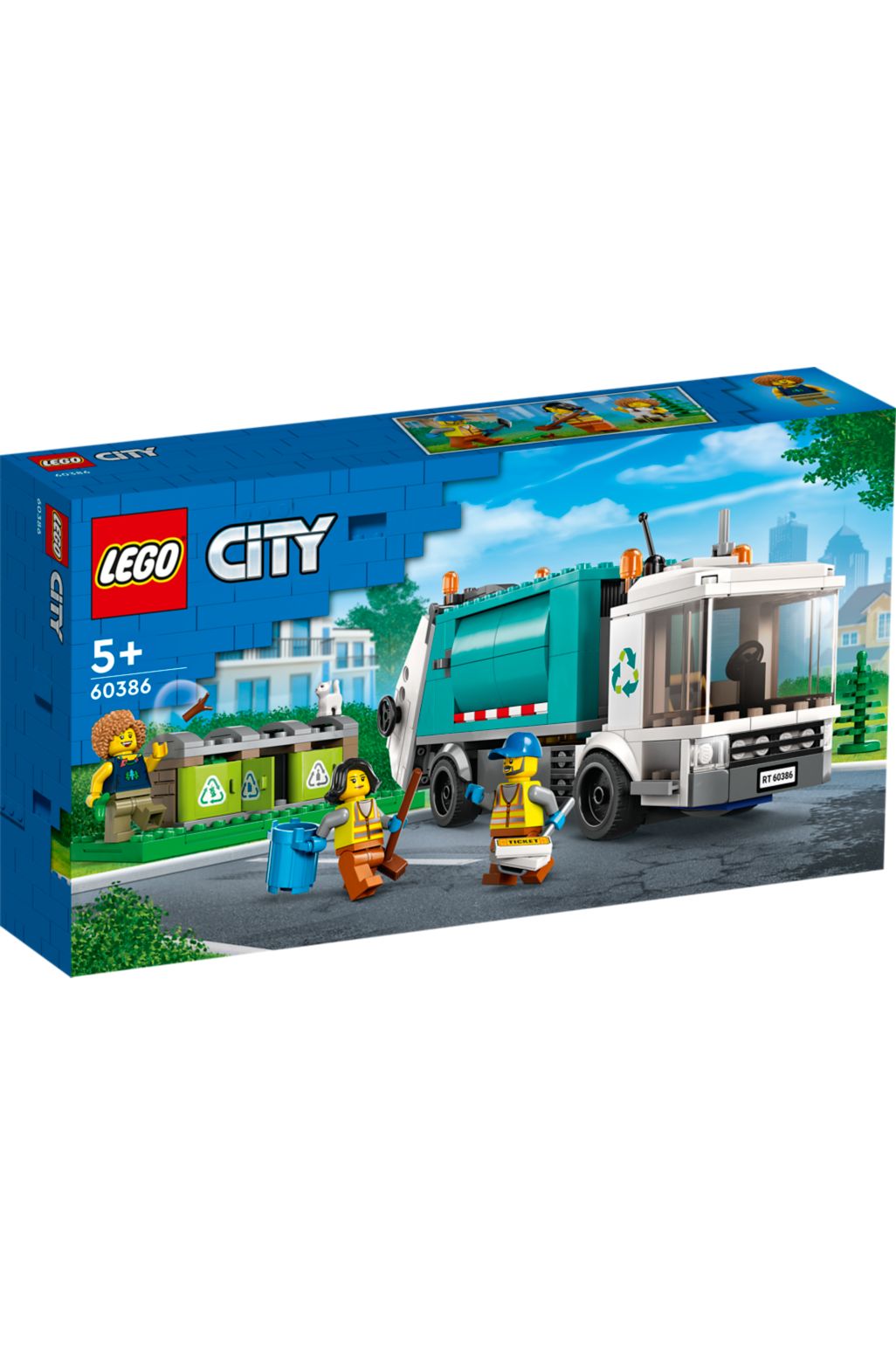 LEGO City Recycling Truck bricks