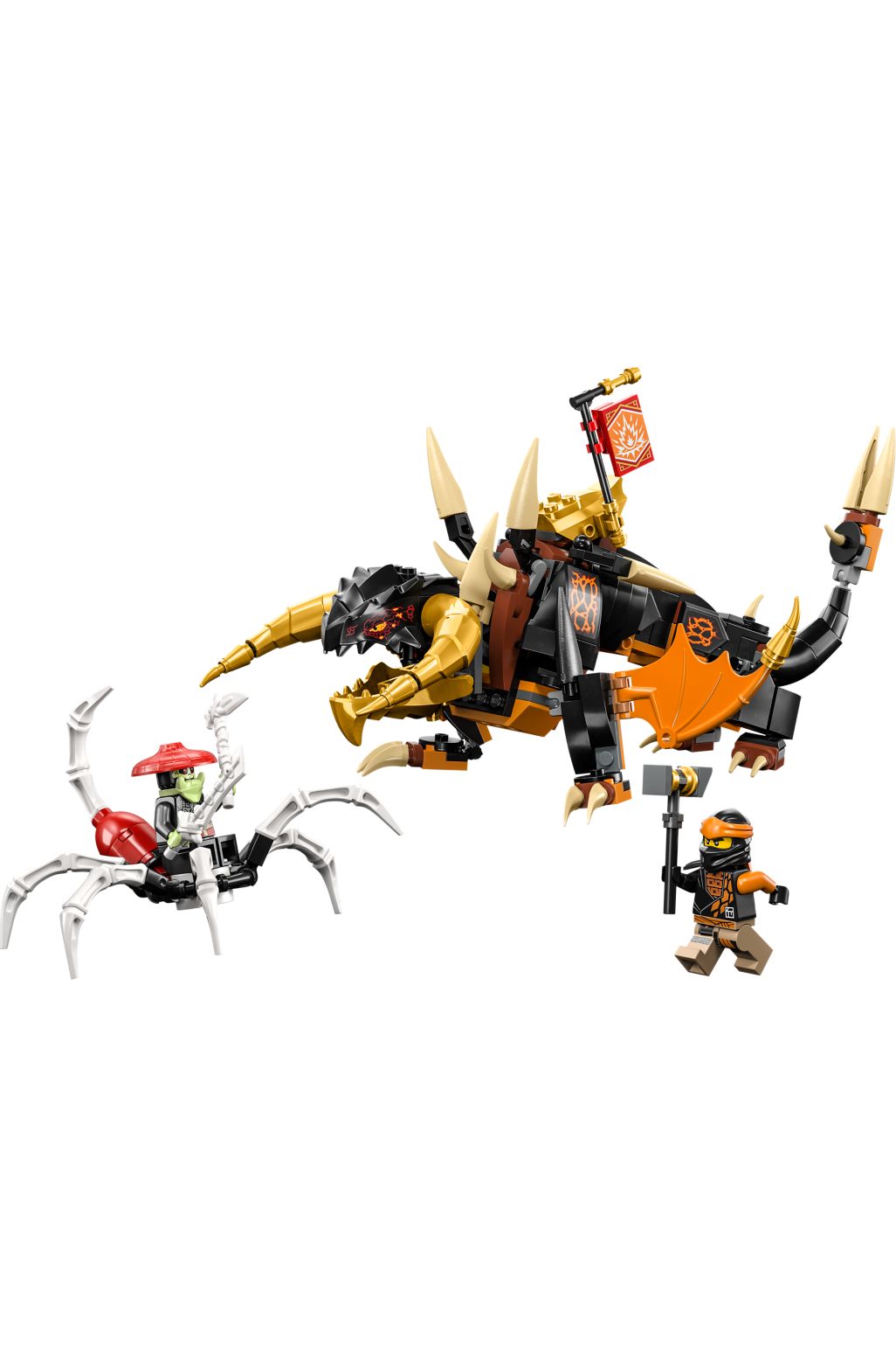 Lego ninjago cole's earth dragon sale