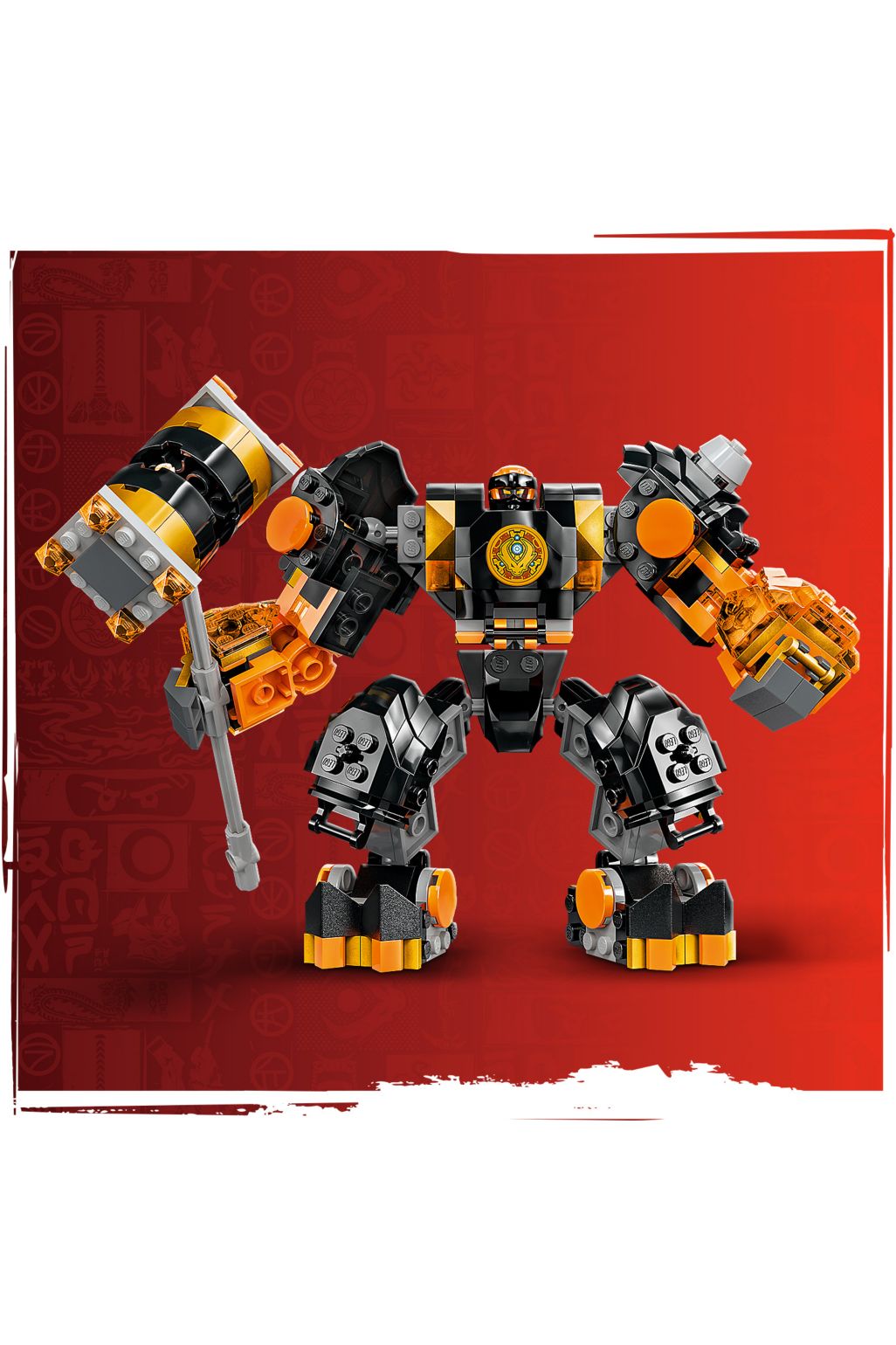 LEGO NINJAGO Cole s Elemental Earth Mech bricks