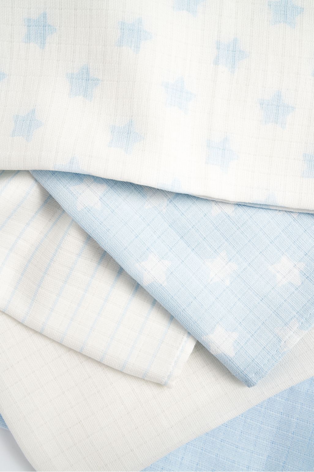 museline albastre mothercare - set 6 buc