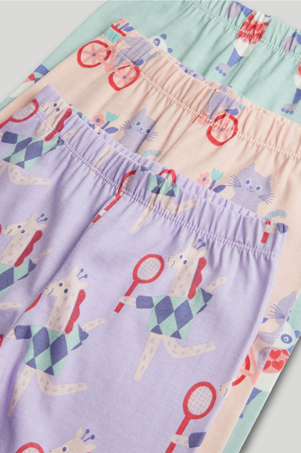 Set de 3 pijamale sport