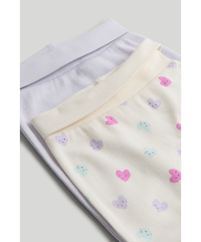 Set de 2 pantaloni jogger extensibili