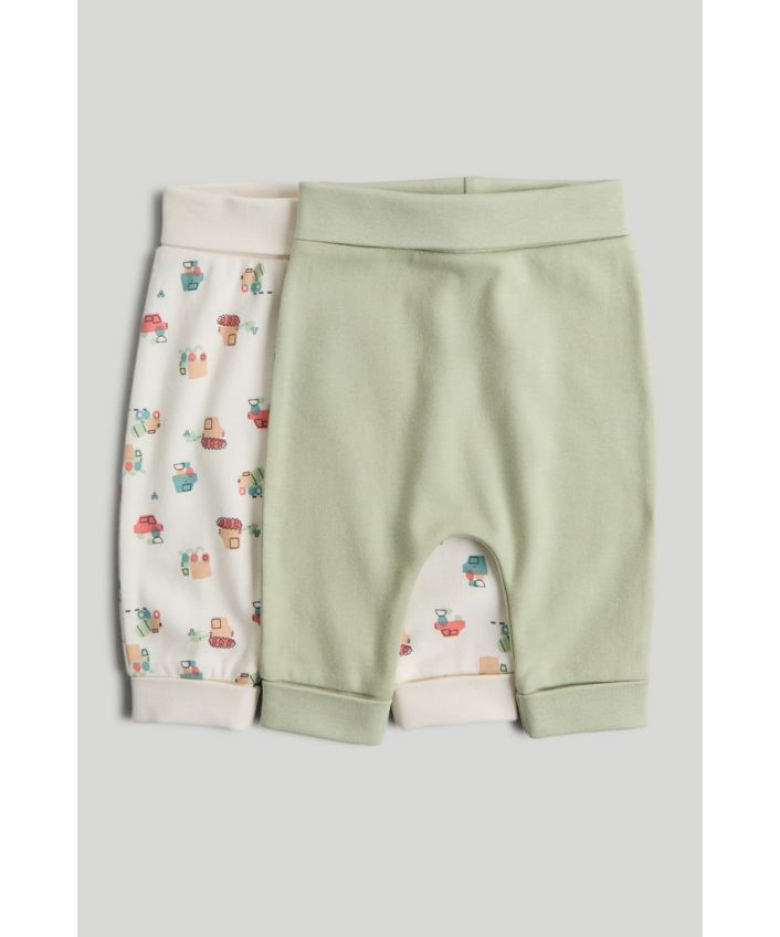 Pachet de 2 pantaloni joggers extensibili