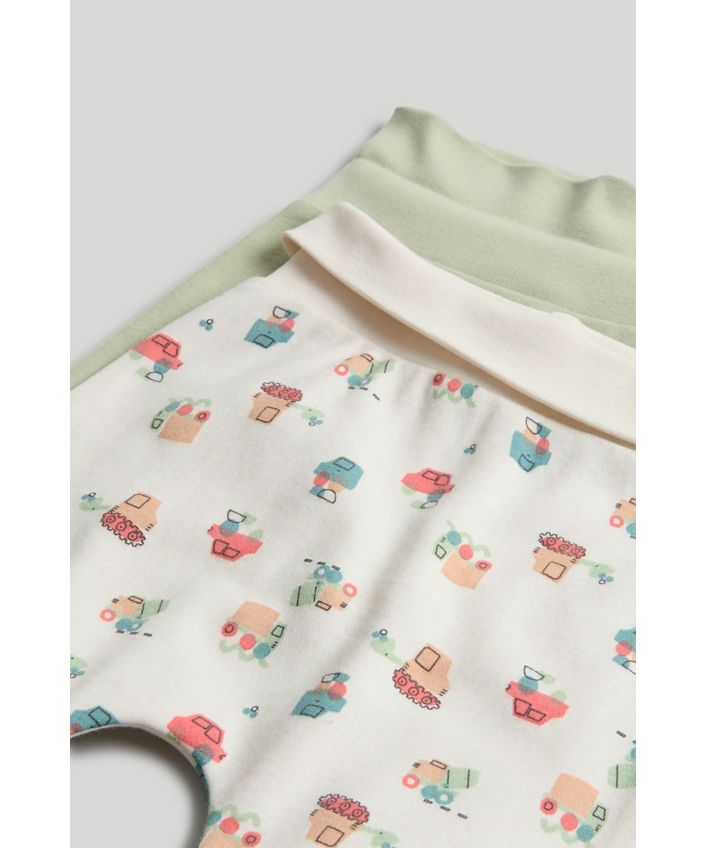 Pachet de 2 pantaloni joggers extensibili