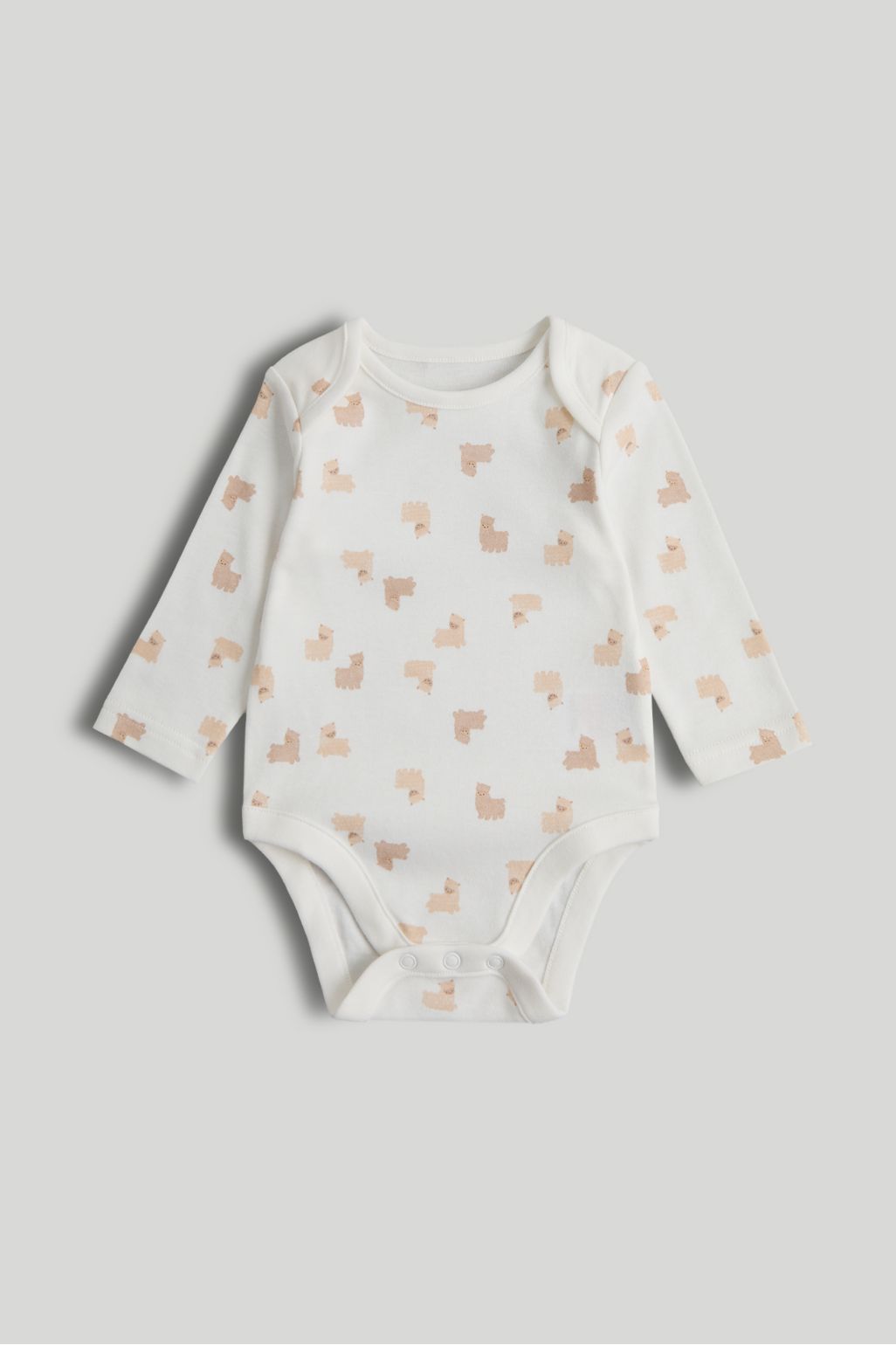 Set de 5 body-uri cu mânecă lungă din alpaca