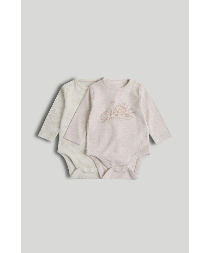 2 pack long-sleeved bodysuits