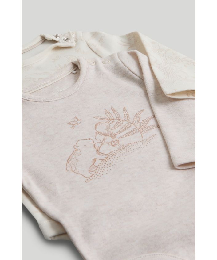 2 pack long-sleeved bodysuits